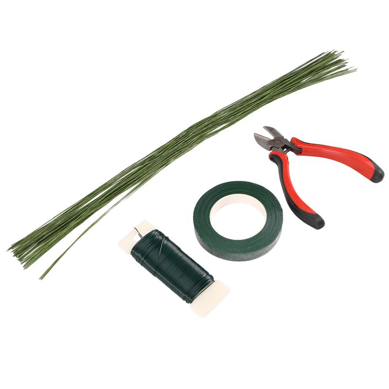 Wire Stem Florist - ABJT-Kit de Herramientas para Arreglos Florales,