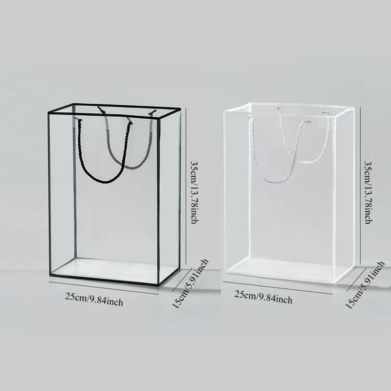 Florist Supply House - Bolsa de plástico transparente para flores,