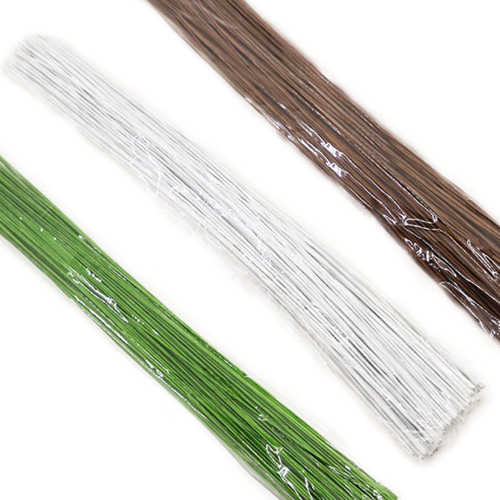 Wire Stem Florist - 50 unids/lote 26 # Arranjes florales