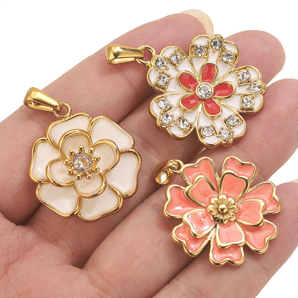 2 Piezas de Dijes Grandes de F - Flower Supply reseña y precio