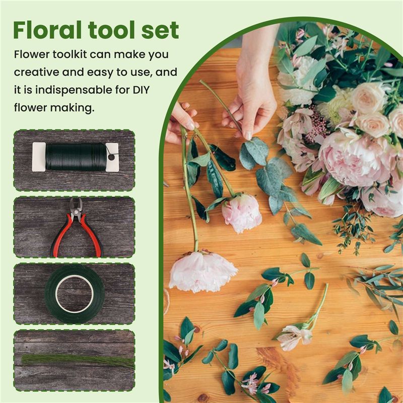 ABJT-Kit de Herramientas para  - Wire Stem Florist reseña y precio
