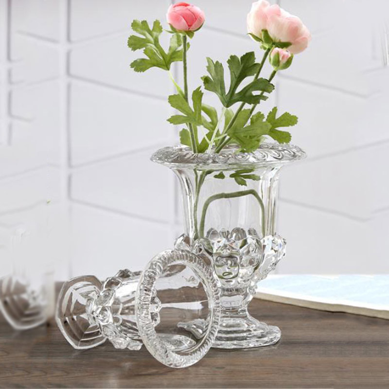 Florero de vidrio transparente - Florist Supply Bulk reseña y precio