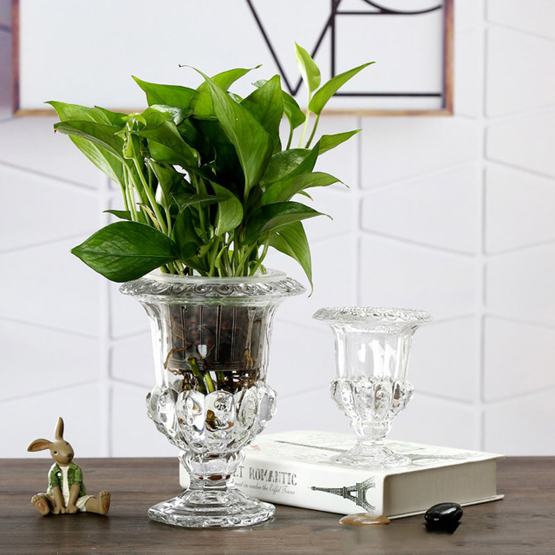 Florero de vidrio transparente - Florist Supply Bulk reseña y precio