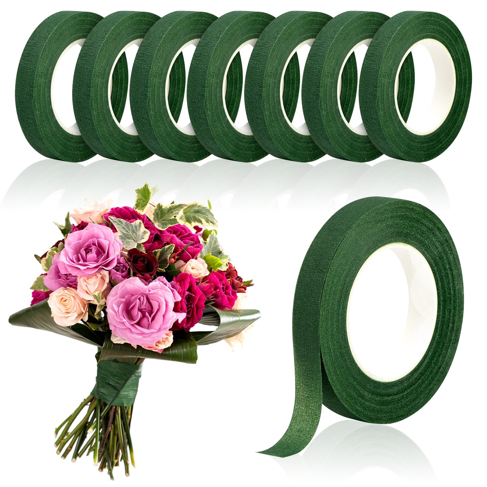Cinta Floral Verde de 20 Yarda - Supply For Florist reseña y precio