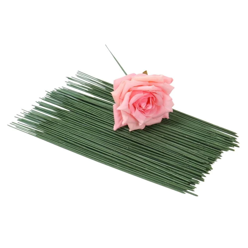 100 Uds. Vástago Artificial en - Wire Stem Florist reseña y precio