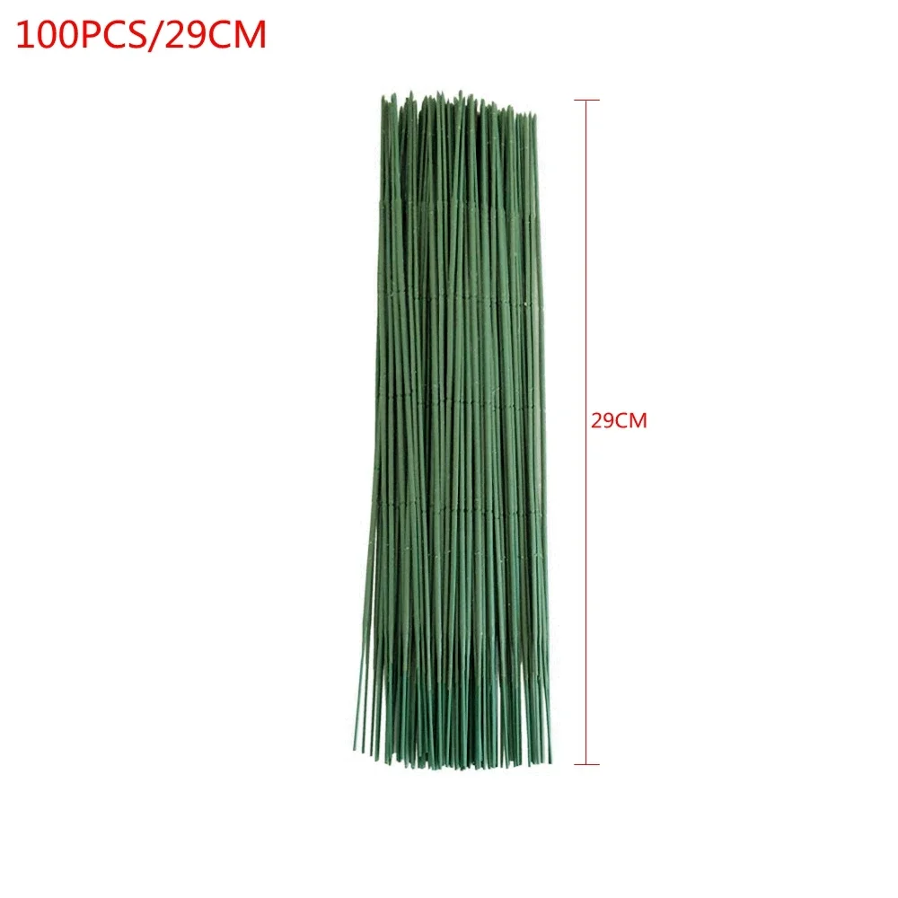 100 Uds. Vástago Artificial en - Wire Stem Florist reseña y precio