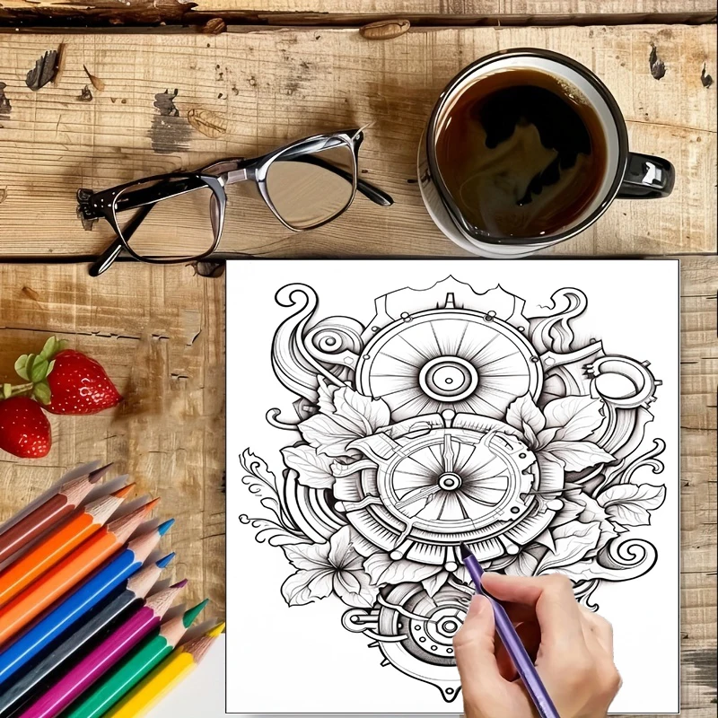 Libro para colorear de flores  - Flower Supply reseña y precio