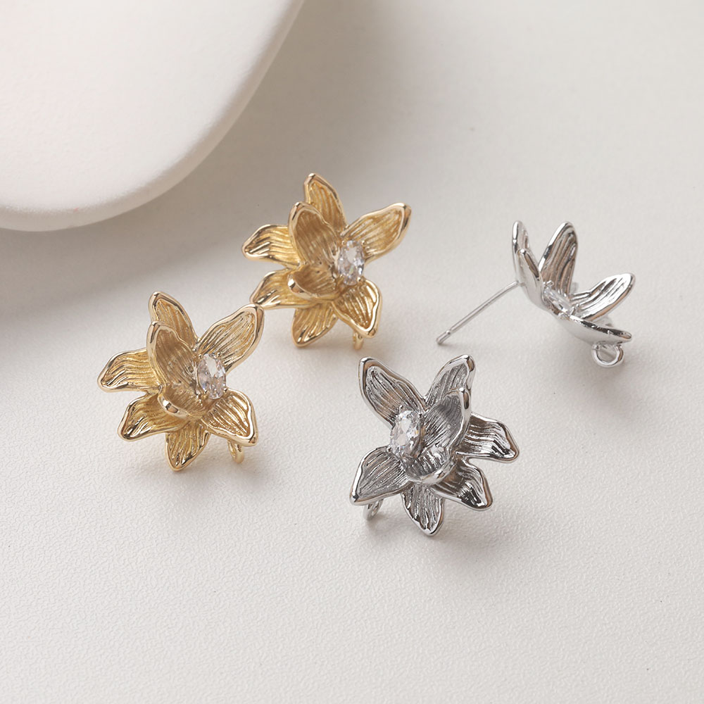 4 Uds. Pendientes delicados co - Flower Supply reseña y precio