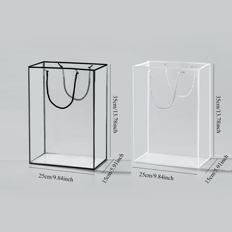 Bolsa de plástico transparente - Florist Supply House reseña y precio