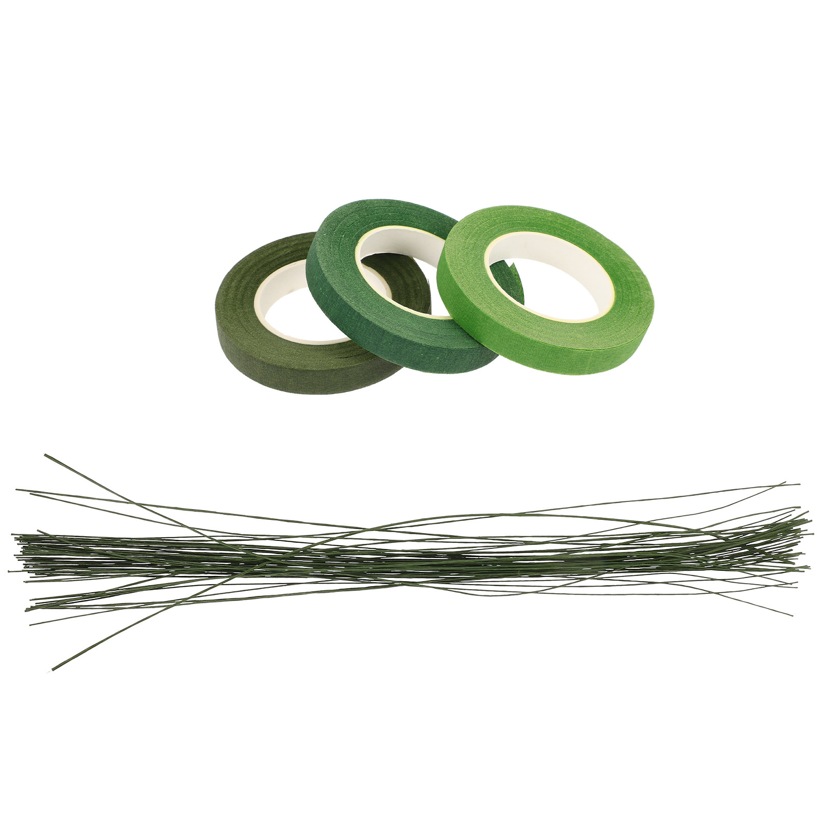 1 Set de Cinta y Alambre para  - Wire Stem Florist reseña y precio